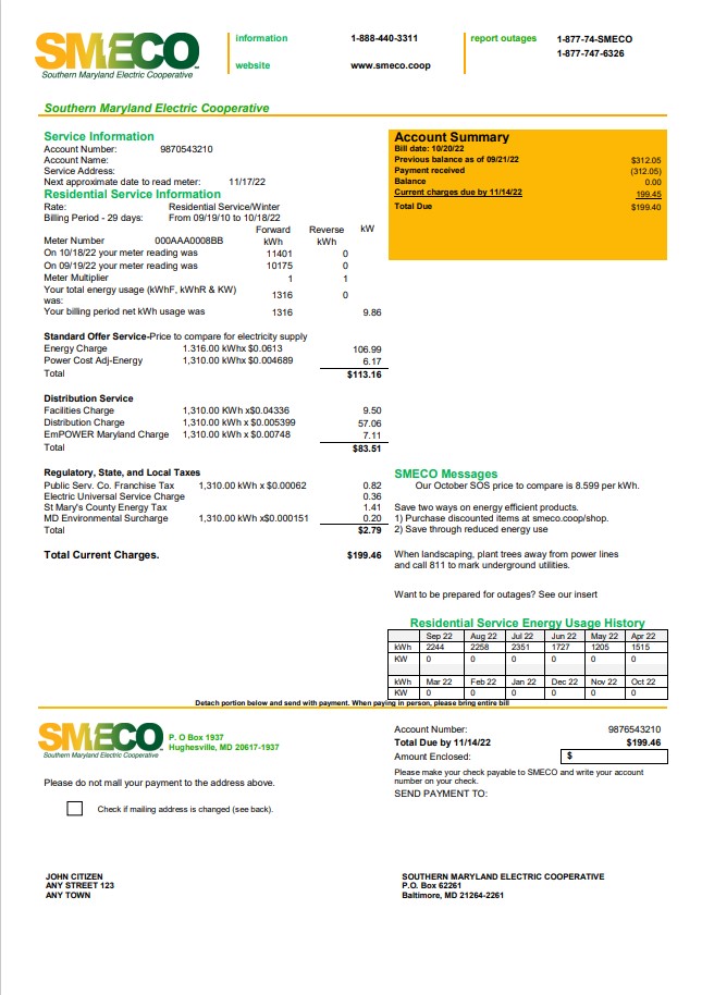  Minol USA business utility bill 